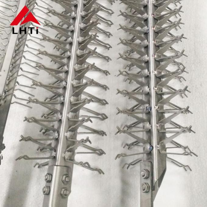  Estante de anodización del titanio