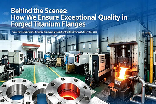 Últimos blogs de la empresa sobre Behind the Scenes at Lihua titanium: How We Ensure the Exceptional Quality of Forged Titanium Flanges