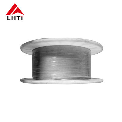 Buen precio 1 mm 2 mm acolchado de titanio pulido alambre de bobina para soldadura de aparatos de soporte en línea
