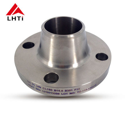 Buen precio GR1 GR5 Flange de cuello de soldadura de titanio WN para la industria química en línea