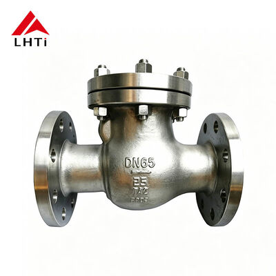 Buen precio Válvula de control de oscilación Titanium TA2 DN65 PN25 resistente a la corrosión en línea