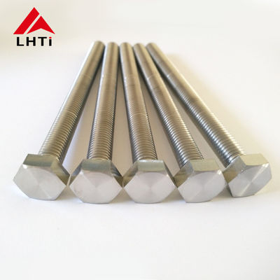 Buen precio Tornillos y tuercas hexagonales de titanio DIN933 Gr2 Gr5 M3-M48 En línea