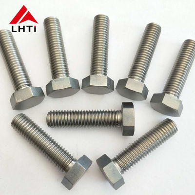 Buen precio Pernos y tuercas hexagonales de titanio Gr2 Gr5 DIN933 En línea