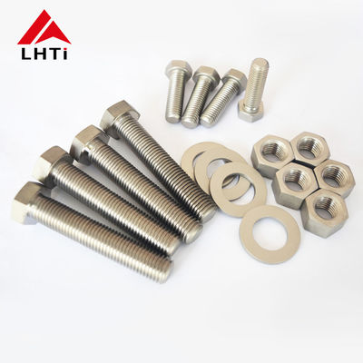 Buen precio Pernos hexagonales de titanio forjados DIN933 DIN931 Gr2 En línea